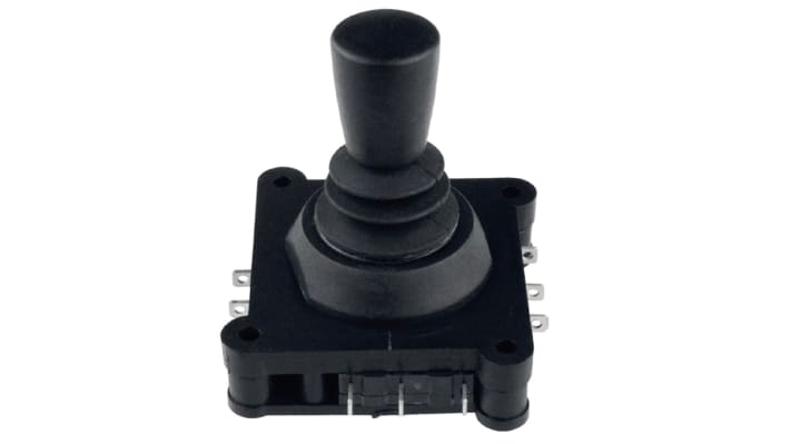 [RS-825-2596] RS PRO 2-Axis Joystick Switch Knob, Spring Return, IP65 250V ac